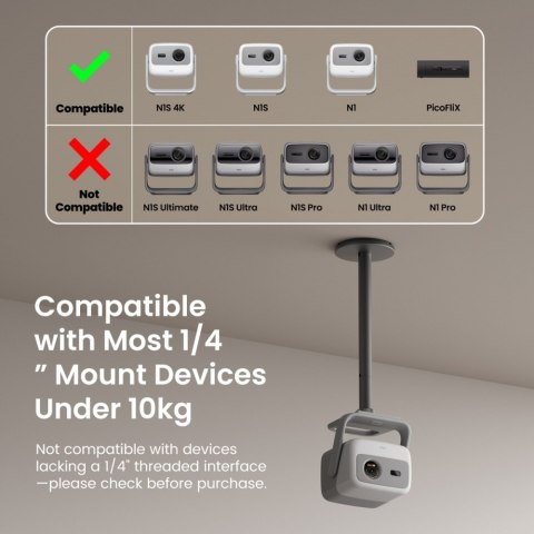 Uchwyt sufitowy do projektora Hull HD JMGO