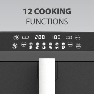 Frytownica beztłuszczowa podwójna pionowa 5l + 5l 2400W MR-761 Feel-Maestro