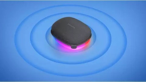 Głośnik Bluetooth ze światłami TAS2307BK/00 Philips