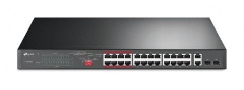Przełącznik niezarządzalny SL1226P 24xFE PoE+ 2xGb TP-LINK