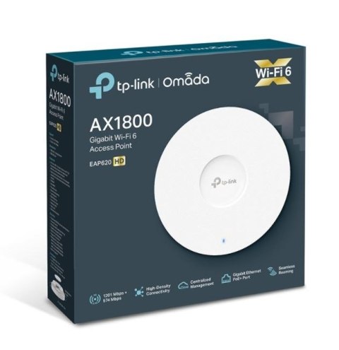 Punkt dostępowy EAP620 HD PoE WiFi 6 AX1800 TP-LINK