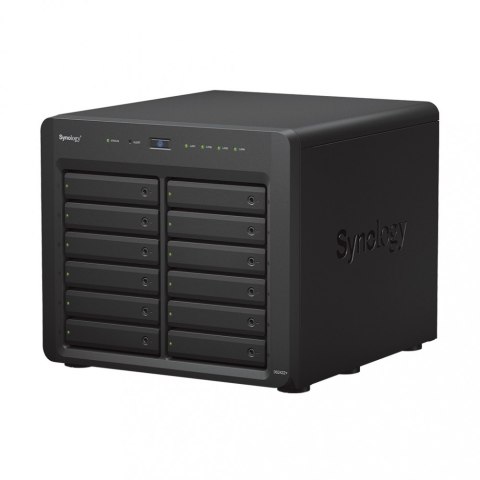 Serwer NAS DS2422+ 12x0HDD AMD Ryzen V1500B 4x2,2Ghz 4GB RAM 4x1GbE 2xUSB 3Y Synology