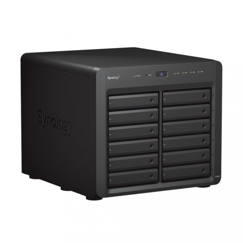 Serwer NAS DS2422+ 12x0HDD AMD Ryzen V1500B 4x2,2Ghz 4GB RAM 4x1GbE 2xUSB 3Y Synology