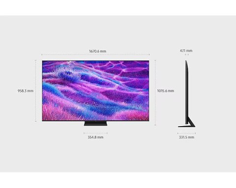 Telewizor QLED 75 cali QE75QN80FAUXXH Samsung