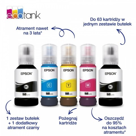 Urządzenie wielofunkcyjne L6360 ITS A4/35ppm/W(LAN)/100k stron/czarna Epson