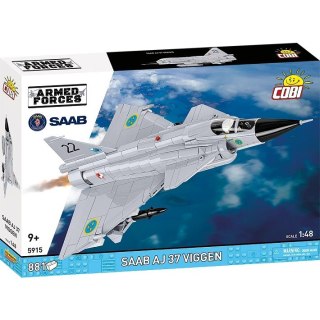 Klocki Saab AJ 37 Viggen 881 elementów Cobi Klocki