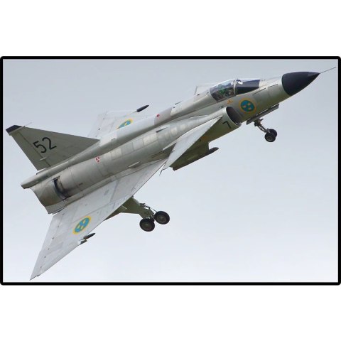 Klocki Saab AJ 37 Viggen 881 elementów Cobi Klocki