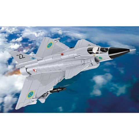 Klocki Saab AJ 37 Viggen 881 elementów Cobi Klocki