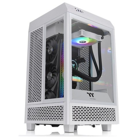Obudowa - The Tower 100 Mini Tempered Glass*3 - Snow Thermaltake