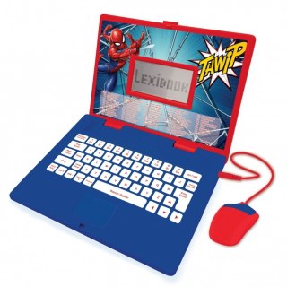 Laptop edukacyjny Spider-Man dwujęzyczny PL/ ENG 124 aktywności Lexibook