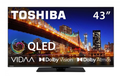 Telewizor QLED 43 cale 43QV3F63DG Toshiba