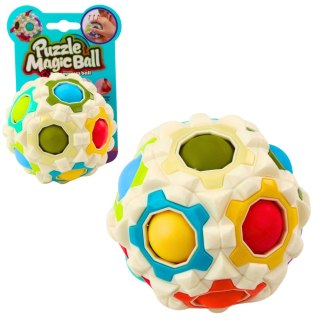 Magiczna Piłka Łamigłówka Logiczna Wypustki 7cm Mix LEAN Toys