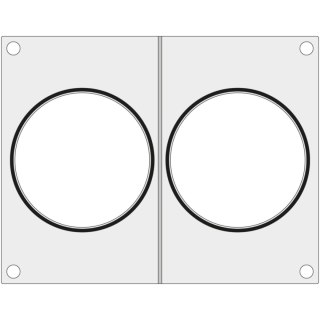 Matryca forma do zgrzewarki Hendi na dwa pojemniki na zupę śr. 115 mm - Hendi 805633 Hendi