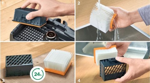 Odkurzacz workowy BGB41RD3H Bosch