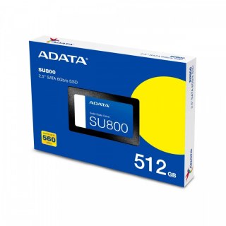 Dysk SSD Ultimate SU800 512GB S3 560/520 MB/s TLC 3D Adata