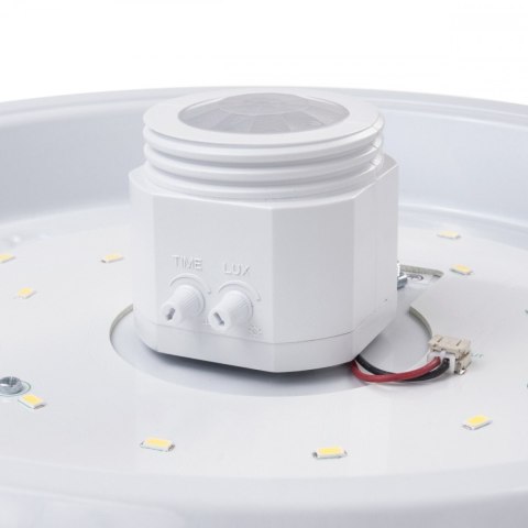 Plafon LED 12W z czujnikiem ruchu pir Energy MCE131 Zasięg 6m Maclean