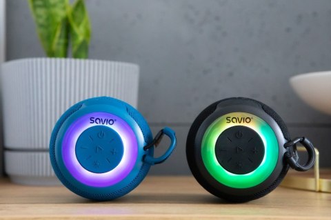 Głośnik bezprzewodowy Bluetooth 5W, BS-042, Niebieski Savio