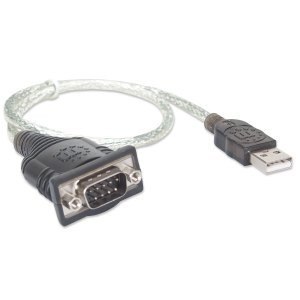Konwerter USB na port szeregowy RS232 Manhattan