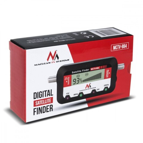 Miernik satelitarny Cyfrowy MCTV-884 Maclean
