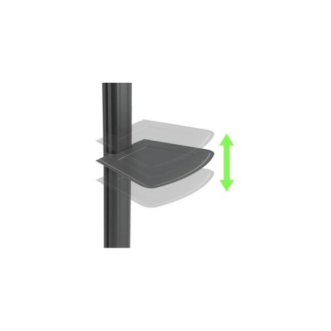 Mobilny stojak do tv 32-65 cali 35kg, uchylny Techly