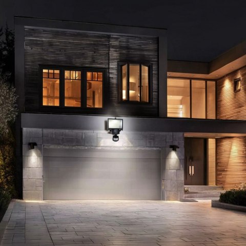 Naświetlacz solarny LED z czujnikiem IP44 MCE442 Maclean