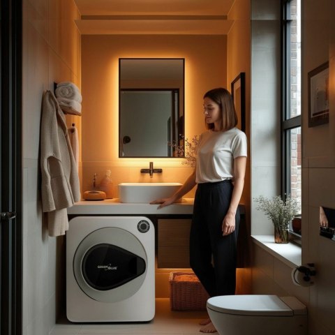 Suszarka elektryczna bębnowa do ubrań 3kg 830W GB405 GreenBlue