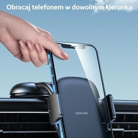 Uchwyt na kokpit lub do szyby US-ZJ063 Czarny USAMS