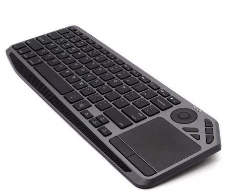 Klawiatura bezprzewodowa BT/RF 2.4GHz touchpad LED Techly