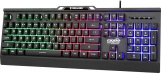 Klawiatura metalowa dla Graczy COMQUEROR dynamiczne podświetlenie - wersja limitowana World Of Tanks YENKEE