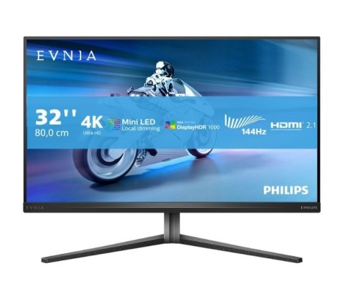 Monitor 32M2N6800M 31.5 cala IPS Mini-LED 4K 144Hz HDMIx2 DP HAS Ambiglow Philips