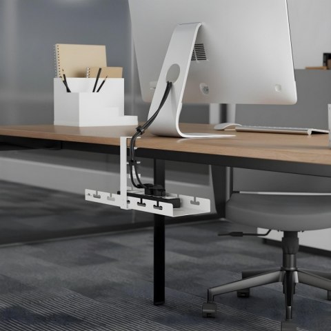 Organizer podbiurkowy na kable, MC-105W Maclean