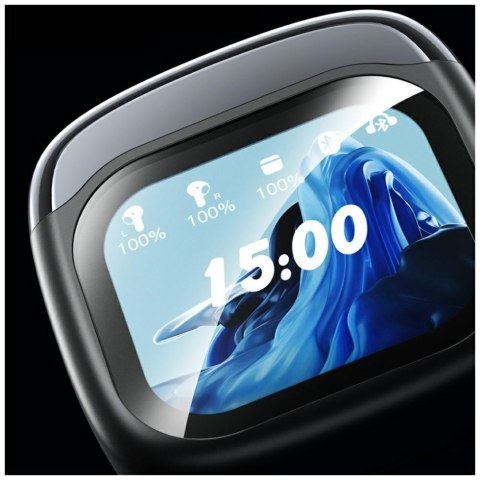 Słuchawki bluetooth ENC TP100 5.4 TWS LCD czarne AWEI