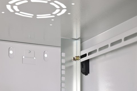 Szafa sieciowa wisząca Dynamic 19" 12U rack 607x600x600mm, drzwi szyba, szara, niezłożona, 60kg Digitus