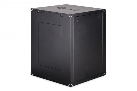 Szafa sieciowa wisząca Dynamic 19" 16U rack 785x600x600mm, drzwi szyba, czarny, niezłożona, 60kg Digitus