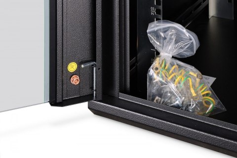 Szafa sieciowa wisząca Dynamic 19" 16U rack 785x600x600mm, drzwi szyba, czarny, niezłożona, 60kg Digitus
