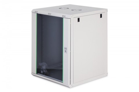 Szafa sieciowa wisząca Dynamic 19" 16U rack 785x600x600mm, drzwi szyba, szary, niezłożona, 60kg Digitus