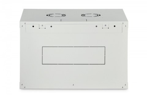 Szafa sieciowa wisząca Dynamic 19" 7U rack 385x600x450mm, drzwi szyba, szara, niezłożona, 60kg Digitus