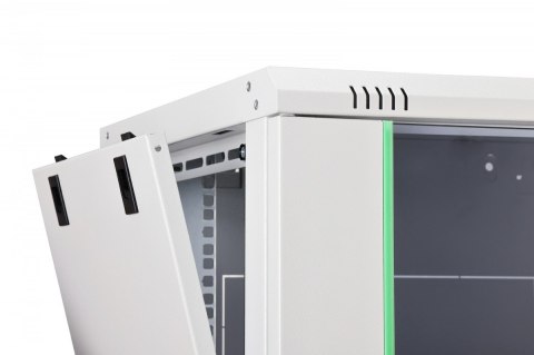 Szafa sieciowa wisząca Dynamic 19" 7U rack 385x600x450mm, drzwi szyba, szara, niezłożona, 60kg Digitus