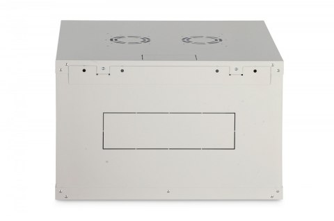 Szafa sieciowa wisząca Dynamic 19" 7U rack 385x600x600mm, drzwi szyba, szara, niezłożona, 60kg Digitus