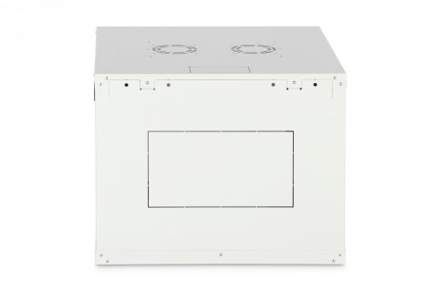 Szafa sieciowa wisząca Dynamic 19" 9U rack 474x600x600mm, drzwi szyba, szara, niezłożona, 60kg Digitus