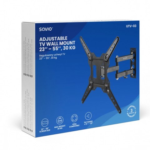 Uchwyt TV UTV-03 23-5 cali 30kg Savio