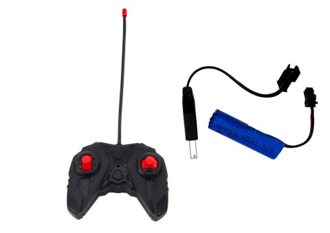 Auto Terenowe RC 1:14 Niebieskie Na Pilota Gumowe Koła LEAN Toys