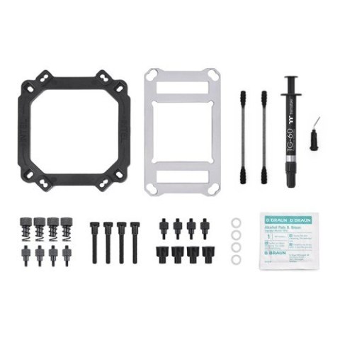 Chłodzenie wodne Pacific W9 przezroczysty blok wodny CPU miedź+liquid metal Thermaltake