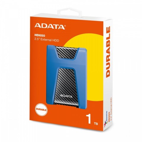 DashDrive Durable HD650 1TB 2.5'' USB3.1 Niebieski Adata