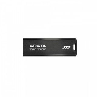 Dysk SSD zewnętrzny SC610 1000 GB USB3.2A Gen2 czarny Adata