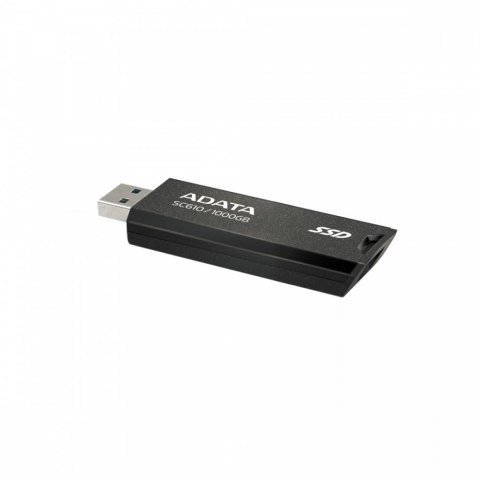 Dysk SSD zewnętrzny SC610 1000 GB USB3.2A Gen2 czarny Adata