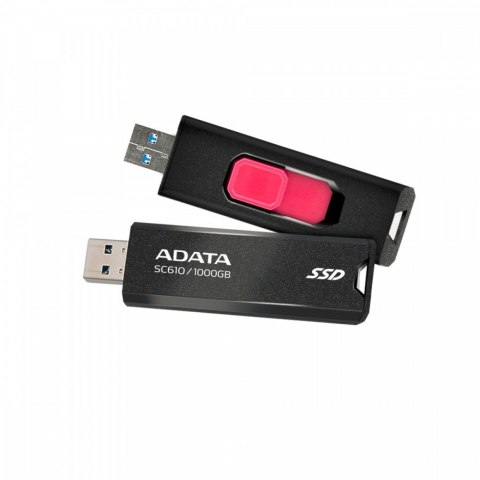 Dysk SSD zewnętrzny SC610 1000 GB USB3.2A Gen2 czarny Adata