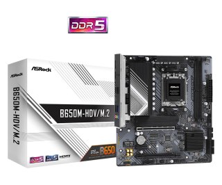 Płyta główna B650M-HDV/M.2 AM5 2DDR5 HDMI/DP mATX ASRock