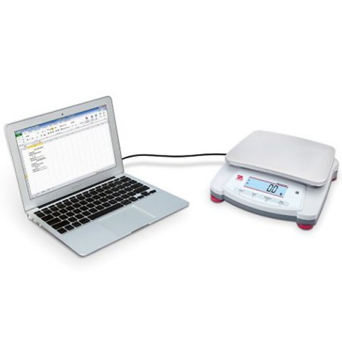 Waga laboratoryjna techniczna szybka dokładna NAVIGATOR NVT 6200g / 0.1g - OHAUS NVT6201 OHAUS