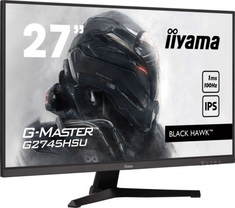 Monitor 27 cali G2745HSU-B2 IPS,FHD,100Hz,1ms,2xUSB,300cd IIYAMA